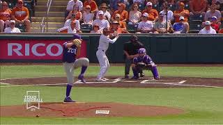 Texas Baseball vs TCU Game 3 LHN Highlights [May 19, 2018]