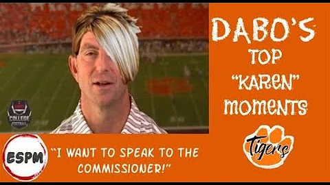 DABO SWINNEY'S TOP KAREN MOMENTS OF ALL TIME.