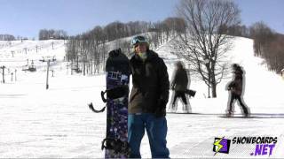 2012 Gnu Park Pickle Womens Snowboard Review