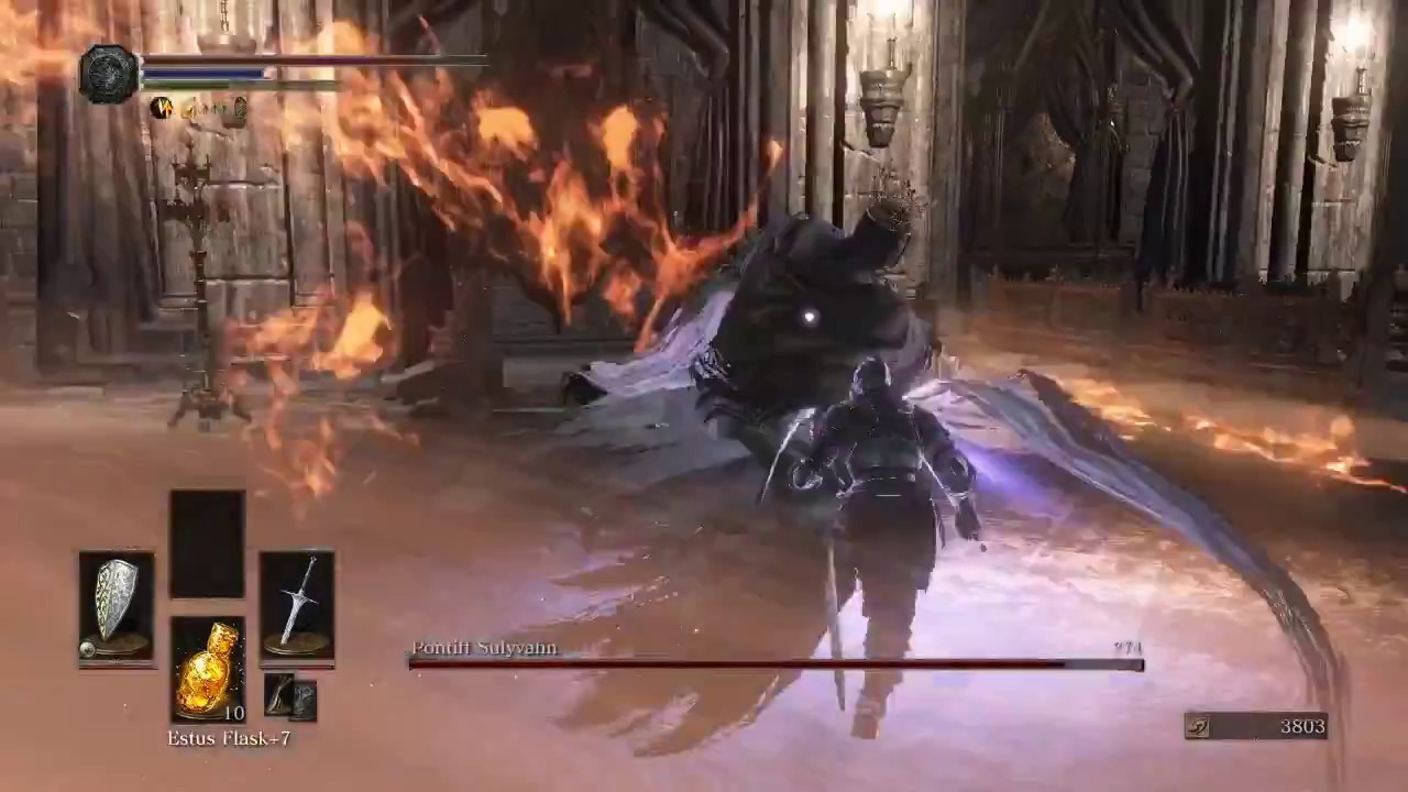 funny moments in soccer Dark Souls 3 - #33 Pontiff Sulyvahn Boss Battle