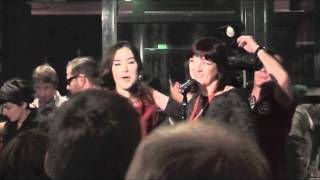 Cosey Fanni Tutti introducing Sasha Grey at her exhibition @ Frankfurt, Mousonturn, 29.IX.2011 screenshot 4