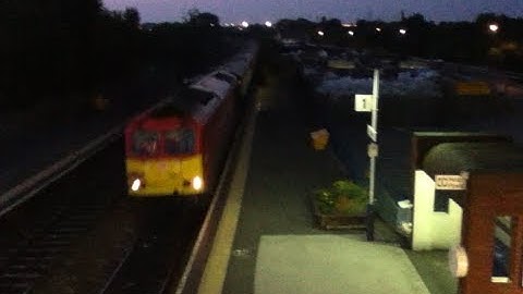 (HD) 60017 Thunders Through Patchway with Tones 