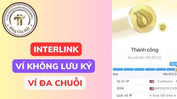 Ngày 28-29 Ra Mắt Ví ITLX Interlink - Ví Không Lưu Ký Đa Chuỗi l Blog Của Hải