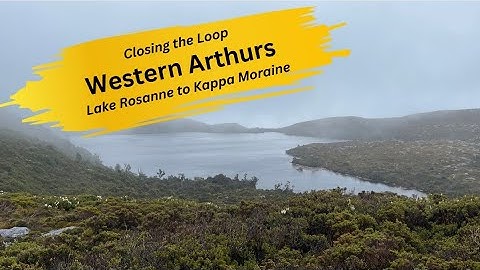 Closing the Loop (Part 2) - Western Arthurs