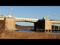 Демонтаж моста. Гётеборг. Dismantling the bridge. Gothenburg.