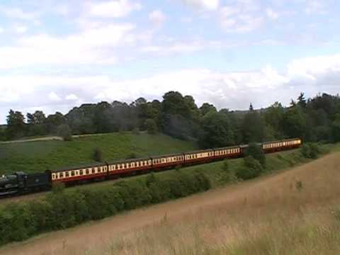 Severn Valley Railway 1940's Weekend 7802 Bradley ...