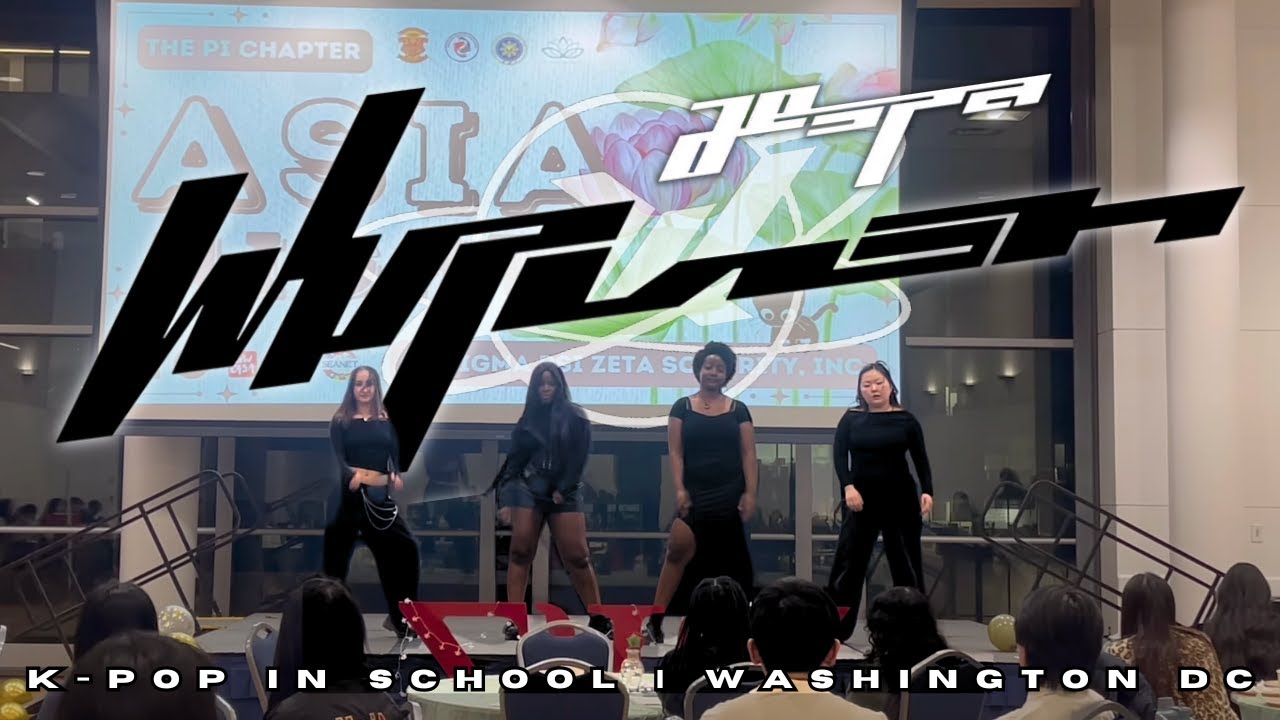 [KPOP IN SCHOOL PERFORMANCE] AESPA (에스파) - 'Whiplash' DANCE COVER by District K | Washington D.C.
