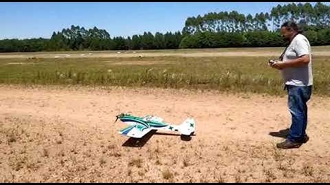 aeromodelo spotrstik 40 motor asp 61 glow