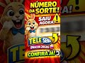 SAIU AGORA NÚMERO DA SORTE HOJE 🍀TELE SENA DE PÁSCOA 2026- 3 SORTEIO CONFIRA! 05/04/2026