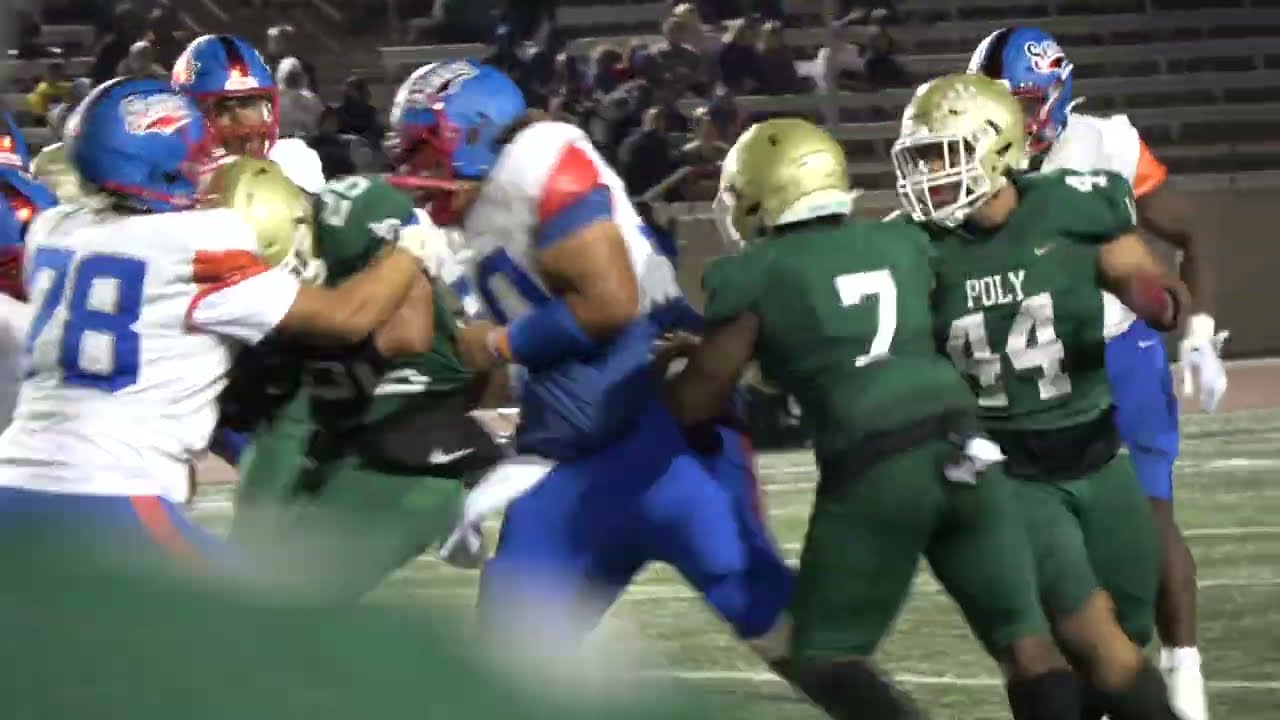 High School Football Long Beach Poly Vs Serra YouTube