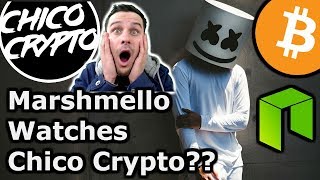 DJ Marshmello❤️Chico Crypto | Did He Jump On My Live Stream--Marshmello $BTC $NEO $ETH