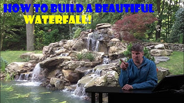 How to Build A Waterfall On A Pond