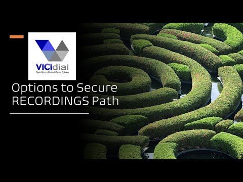 VICIDIAL RECORDINGS: Securing Vicidial RECORDINGS folder