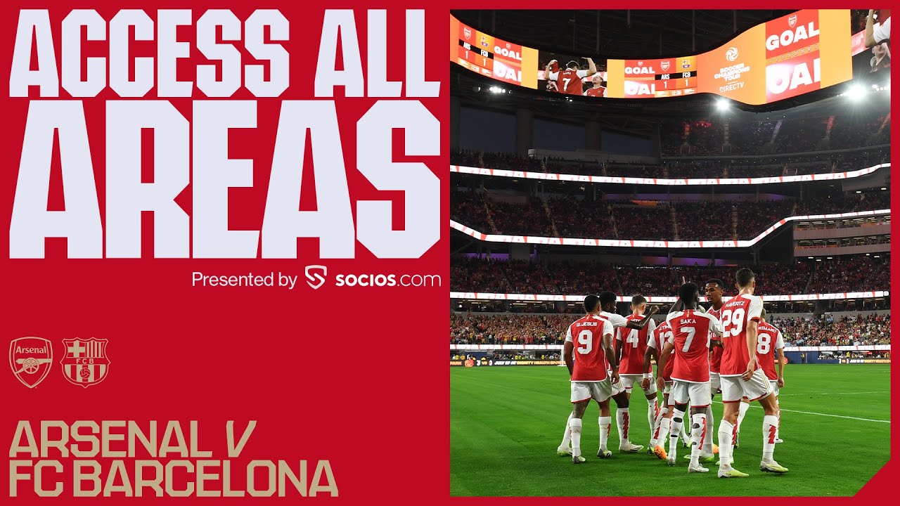 When and where to watch Arsenal v FC Barcelona