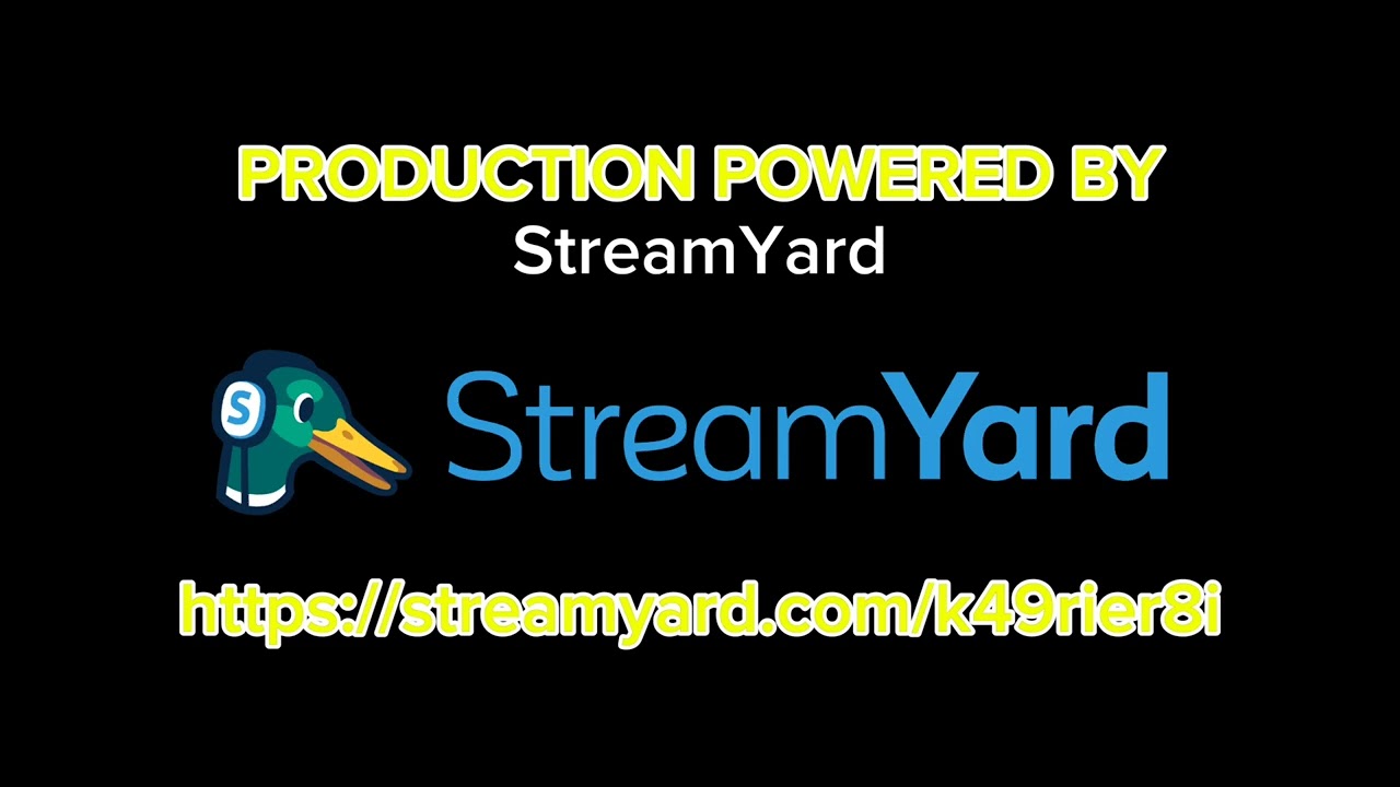 Prod. Powered by, StreamYard, the StreamYard Logo and the Link Be Like (LPPMWTSNNCMSF Version)