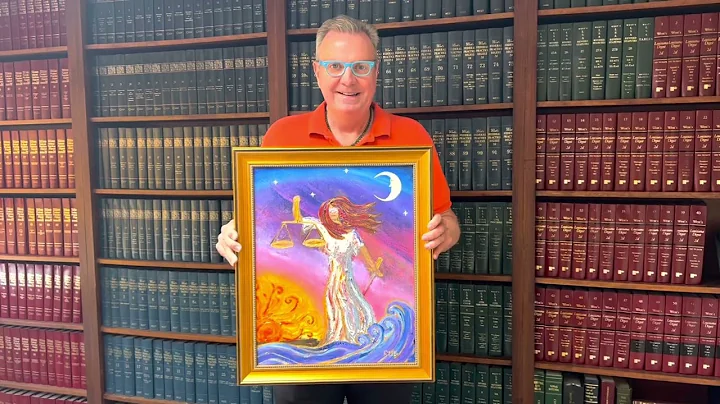 Lady Justice Painting #crispsummit #crisp #crispvi...