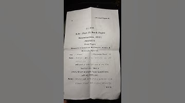 B.Sc.2nd year physics third paper improvement 2021