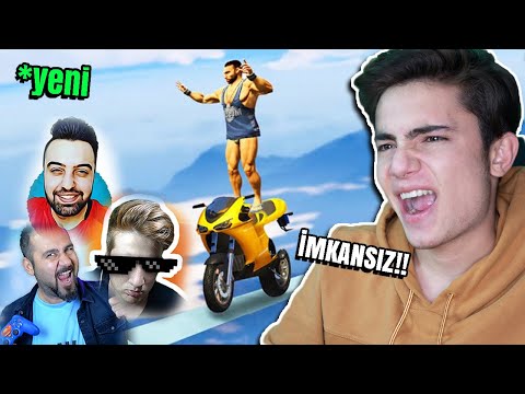 EKİPLE BİTİRMESİ İMKANSIZ PARKUR !!! - GTA 5 Online w/ Sesegel, Gereksiz Oda, Ümidi