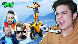 EKİPLE BİTİRMESİ İMKANSIZ PARKUR !!!  GTA 5 Online w/ Sesegel, Gereksiz Oda, Ümidi