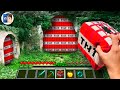 Minecraft in Real Life POV -  TNT WALL in Realistic Minecraft RTX Texture Pack 創世神第一人稱真人版