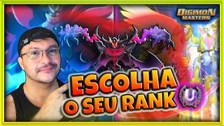 EVENTO RANK U GRÁTIS ESSA A HORA COMO UPAR RÁPIDO E GANHAR ITENS NO DUGEON MASTER NO DIGIMON MASTER
