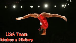 Simone Biles Breaks U.S. Women Gymnastics Team Record 2023.*Full Video*\\