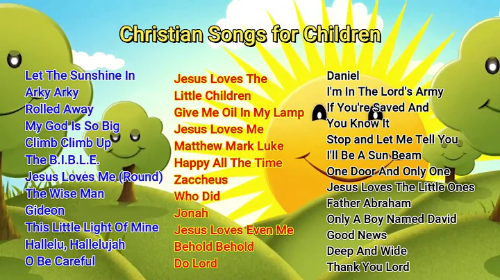 37 Christian Songs  | Sunday School Songs | Bible Songs |
