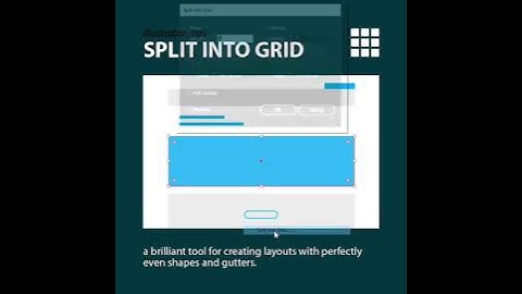 Split into Grid - Adobe Illustrator Tips