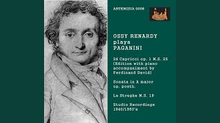 24 Caprices for Solo Violin, Op. 1, MS 25 (Arr. for Violin & Piano) : No. 15 in E Minor