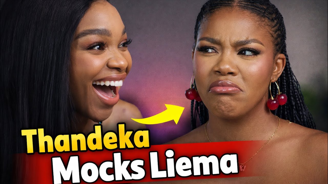 BBMzansi: Thandeka mocks Liema Over Her Golden Ticket To the Finale Of Big Brother Season 6