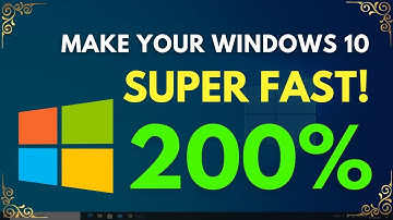 How to speed up Your Windows 10 & Make  4GB RAM Laptop Faster Quickly [2025]
