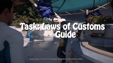 Mass Effect: Andromeda: Task: Laws and Customs Guide - PS4