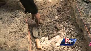 Archaeological dig uncovers historic artifacts at Old City Hall
