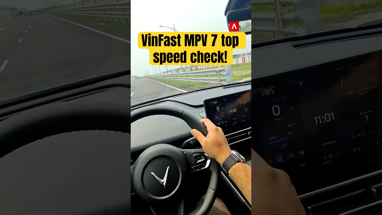 VinFast MPV 7 top speed #vinfast #vinfastindia #mpv7 #topspeed