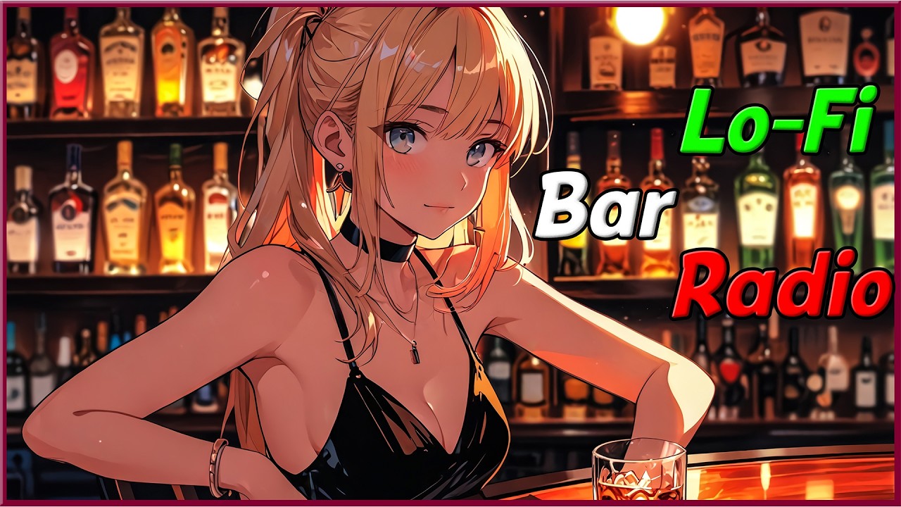 🍸 24/7 Lo-Fi Lounge Radio 🌙 | Smooth Bar Vibes & Chill Beats