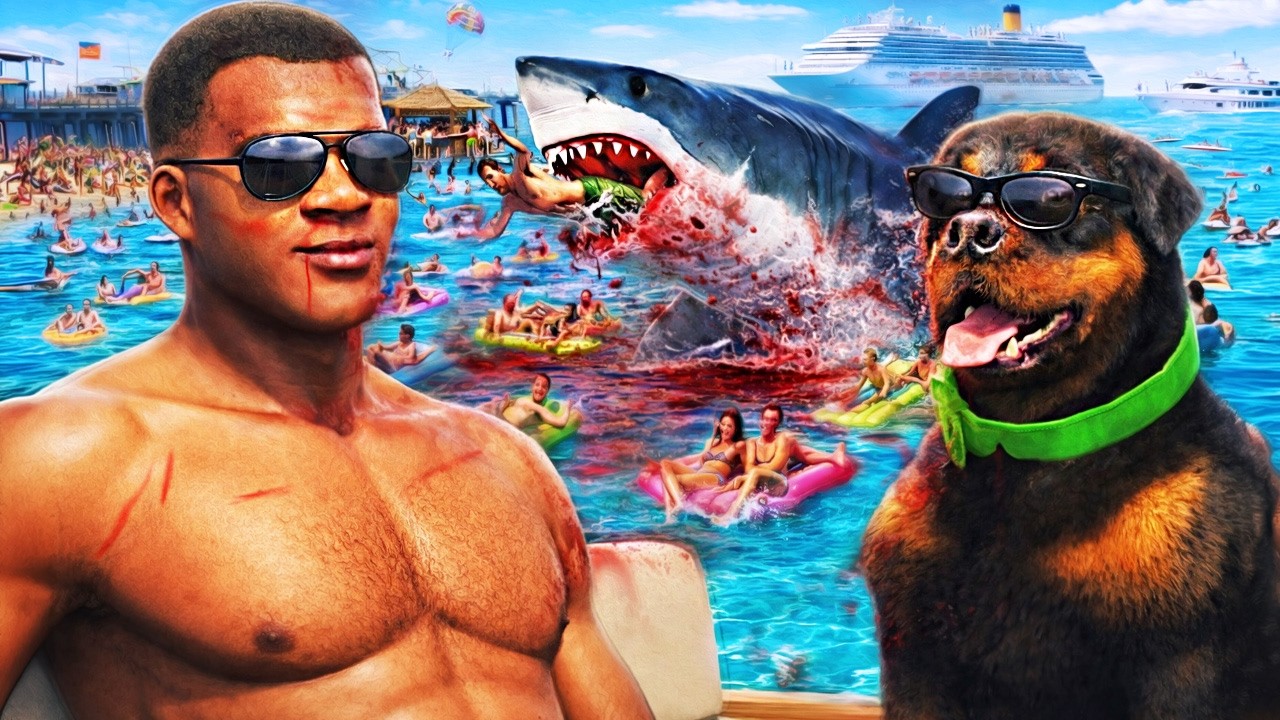 FRANKLINS SPRING BREAK In GTA 5
