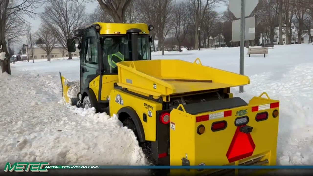 METEC Single Auger Box Blower Hydraulic