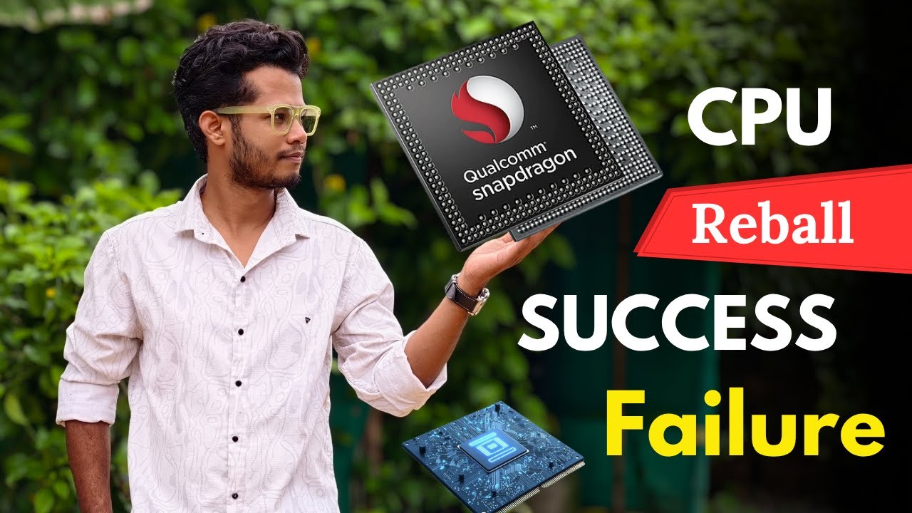 Mobile Cpu Failed Problem Solution | Cpu Reballing Mistake Solve - YouTube