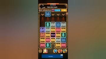 DROP NUMBER NEON 2048 GAMES PUZZLE ANDROID (GAMEPLAY) - PART 55