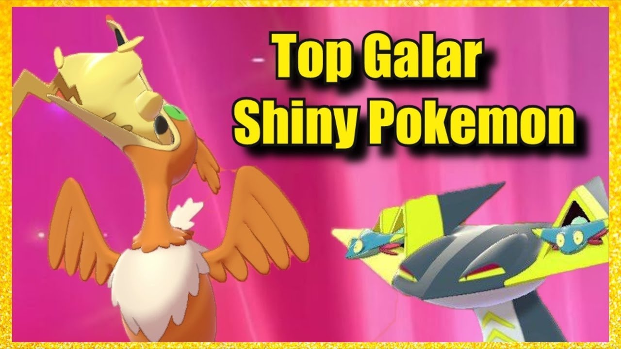 Pokémon: The 10 Best Shiny Pokémon Introduced In Sword & Shield