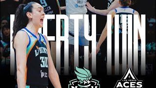NY Liberty Postgame Report | NYL vs LV ACES | NYLFTV 