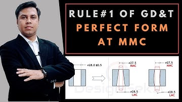 GD&T: Rule #1 in GD&T for Size Tolerance | Kevin Kutto | Designgekz