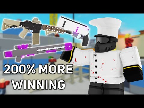 I Got Rainbow Team In Arsenal Roblox Youtube - rainbow gun better roblox