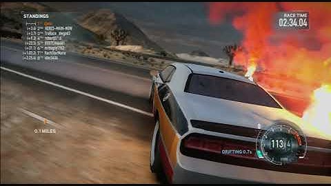 NFS the Run Multiplayer gameplay- Muscle up!!