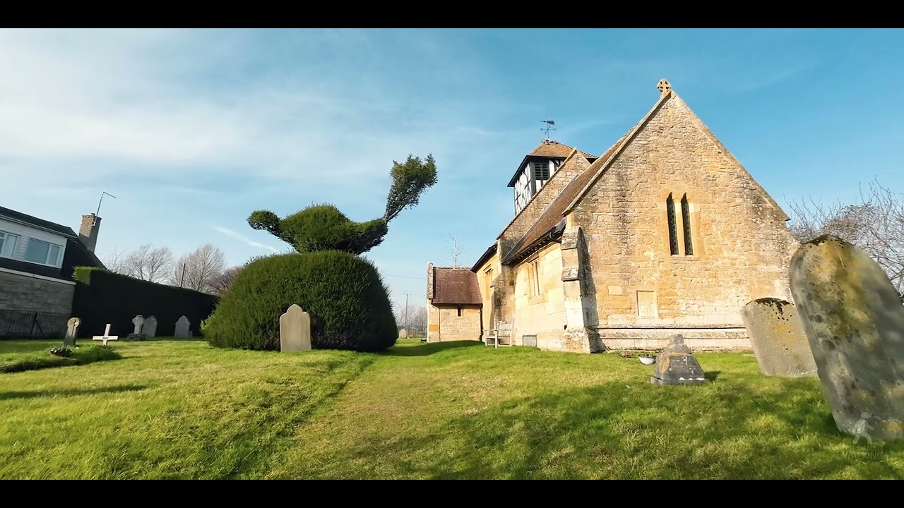 Mid Morning Walk in the village of Alstone | English Countryside