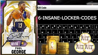 6 Insane Locker Codes Nba 2K20 Locker Codes
