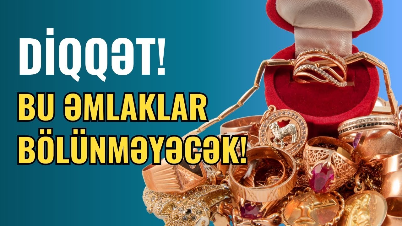Hansı Əmlak Ər və Arvadın BİRGƏ MÜLKİYYƏTİ Hesab edilir? Əmlak Bölgüsü necə olur?| Vamiq Şükürov