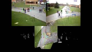 Occlusion Aware Unsynchronized 3D Tracker by Topcu et al , applied to PETS 2009 Dataset