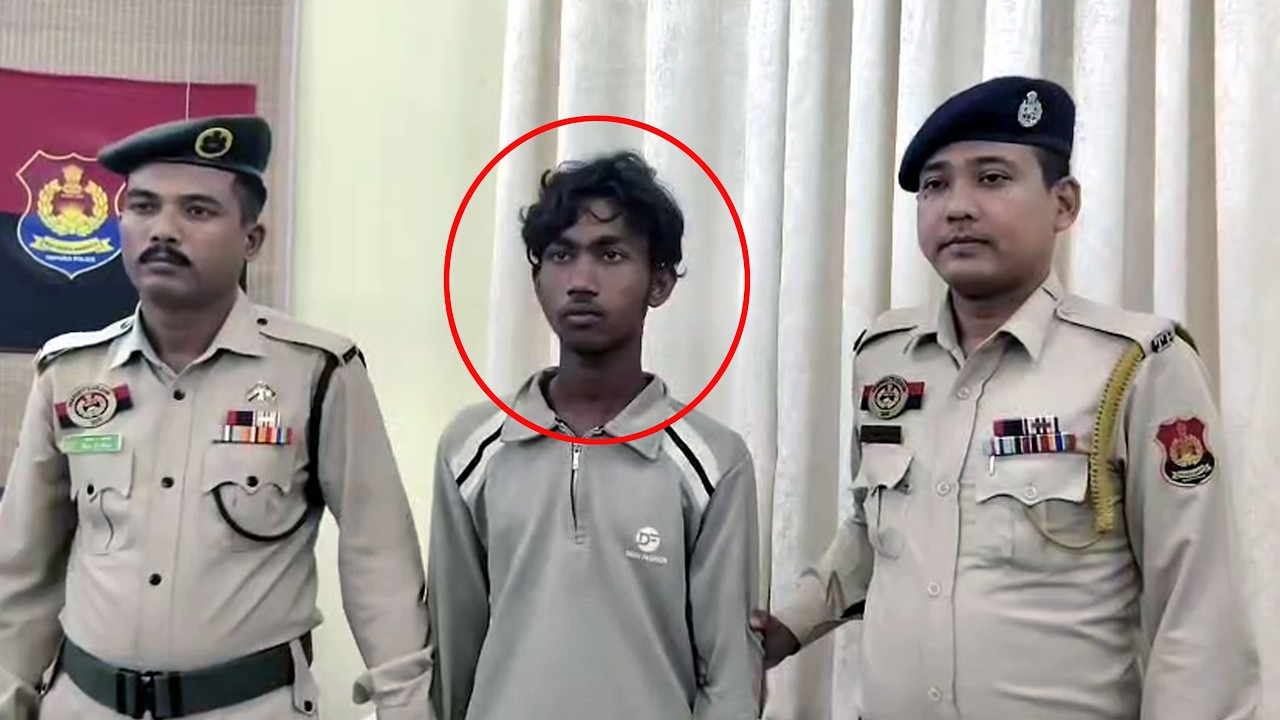 Joypur Border Amchai ni Khoroksa Bangladeshi Siklano Arrest Khlaikha West Agartala Thanani Police