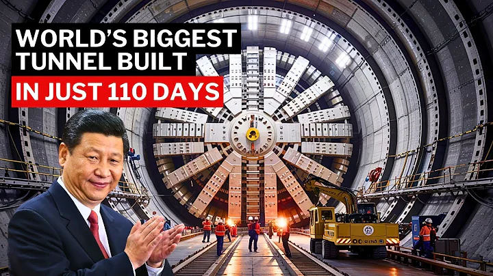 How China Built the World’s Largest Underwater Tunnel in Just 110 Days